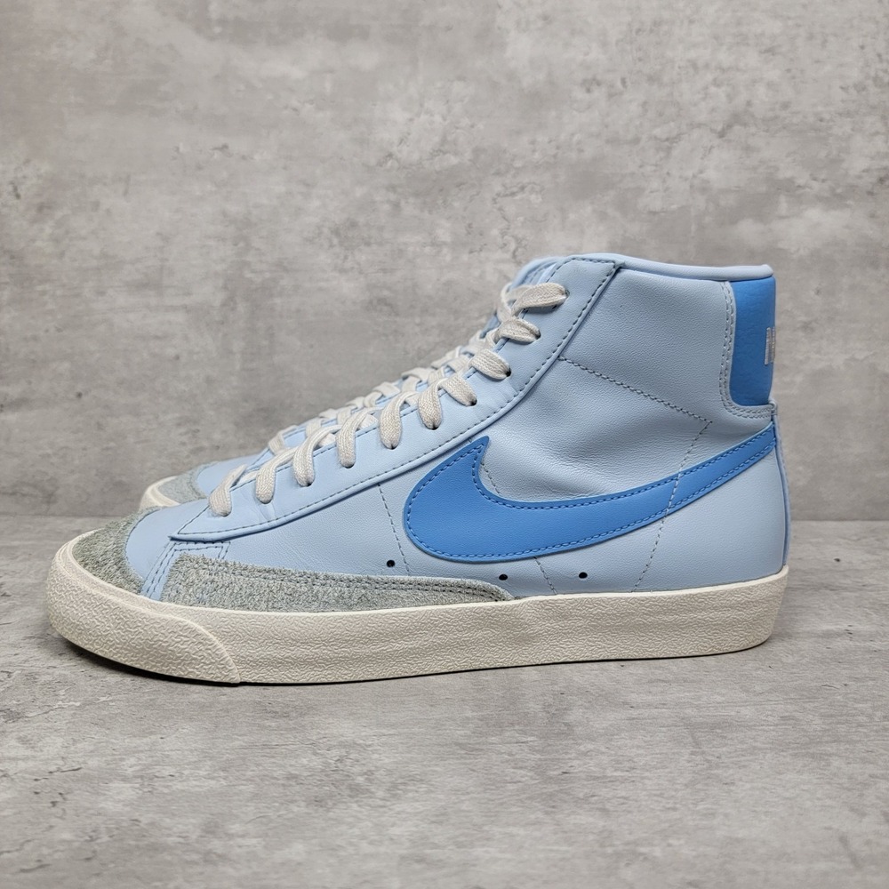 Nike Blazer Mid 77 Vintage Mens 9.5 Celestine Blue FD0304-400 Athletic Sneakers - Picture 6 of 8